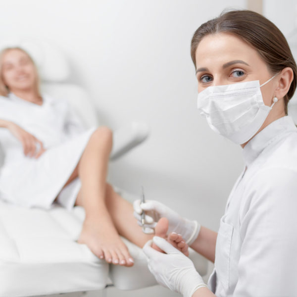 Pedicure curativo corso