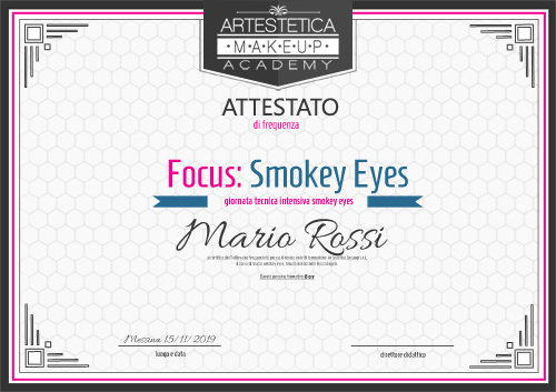 Corso di makeup smokey eyes